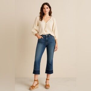 Joe's Jeans Dark Blue Straight Leg Women's Jeans